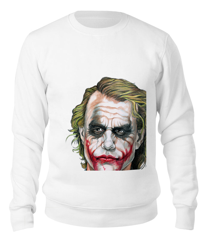 

Свитшот унисекс Printio Joker style белый XL, Joker style