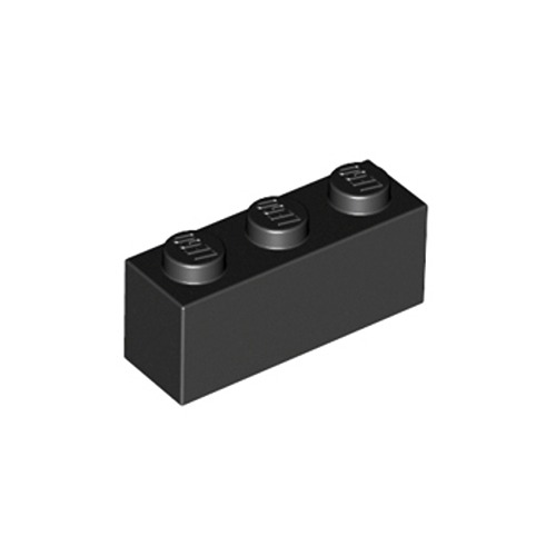 

Деталь LEGO 362226 Кирпичик 1X3 черный 50 шт