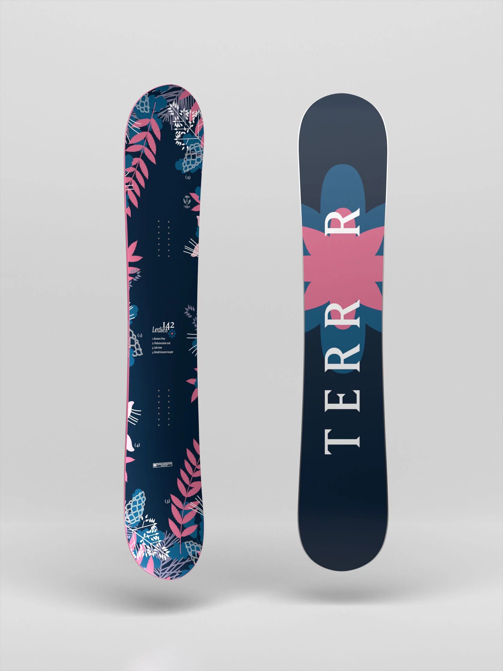 

Сноуборд Terror Ladies синий 140 см 2023, Ladies
