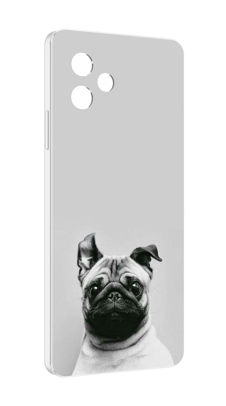 

Чехол MyPads мопс для Huawei Nova Y61 / Huawei Enjoy 50z, Прозрачный, Tocco