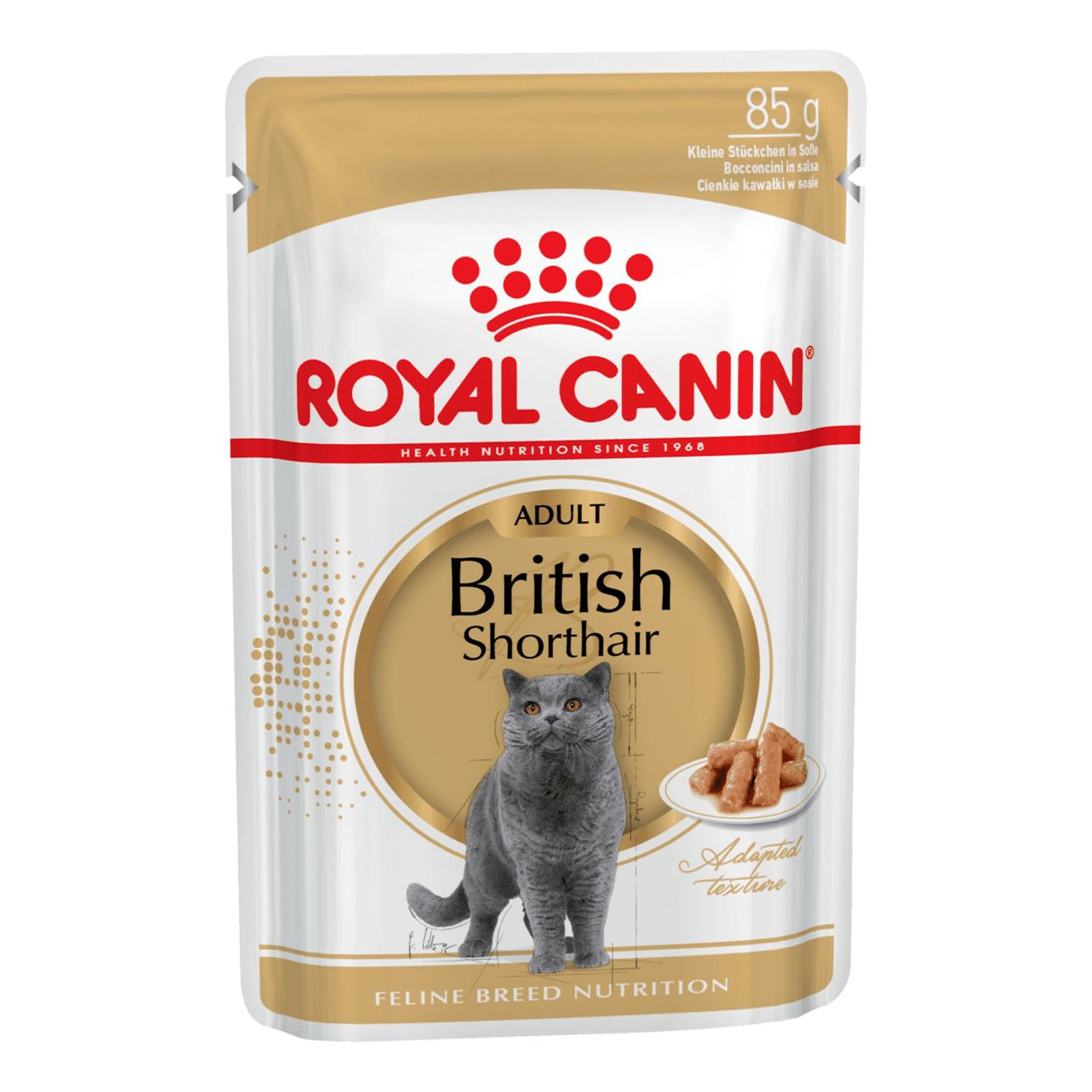 

Влажный корм Royal Canin British Shorthair для британской кошки старше 12 мес 24 шт х 85 г