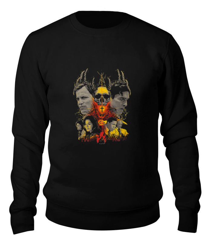 

Свитшот унисекс Printio True detective черный XL, True detective