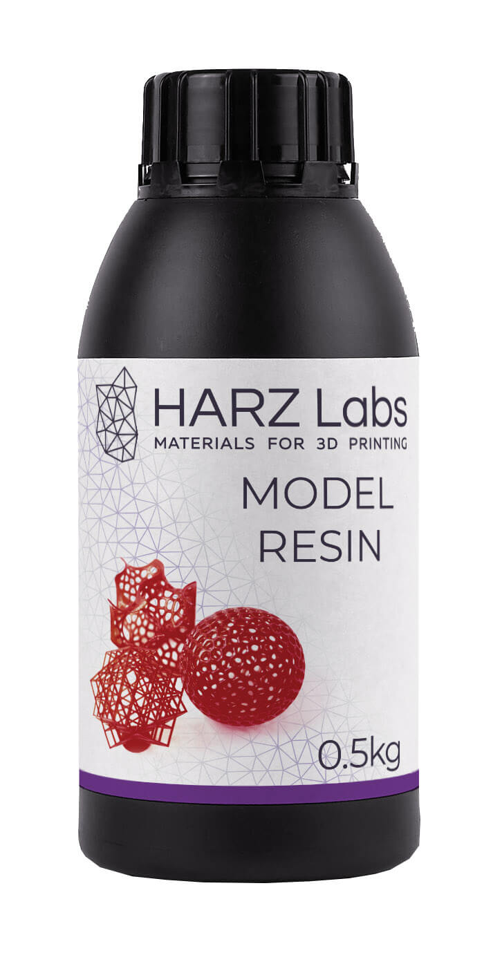 

Фотополимер HARZ Labs Model Resin Cherry, 0,5 л