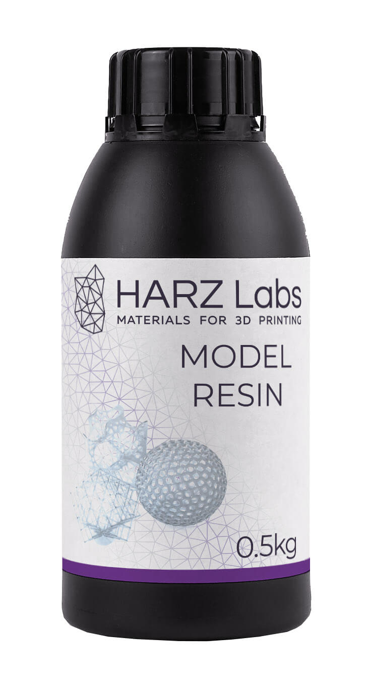 Фотополимер HARZ Labs Model Resin Transparent, 0,5 л