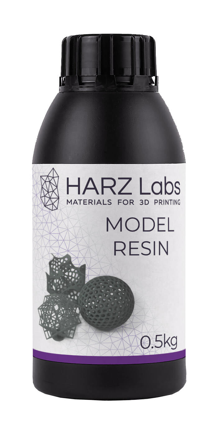 

Фотополимер HARZ Labs Model Resin Grey, 0,5 л