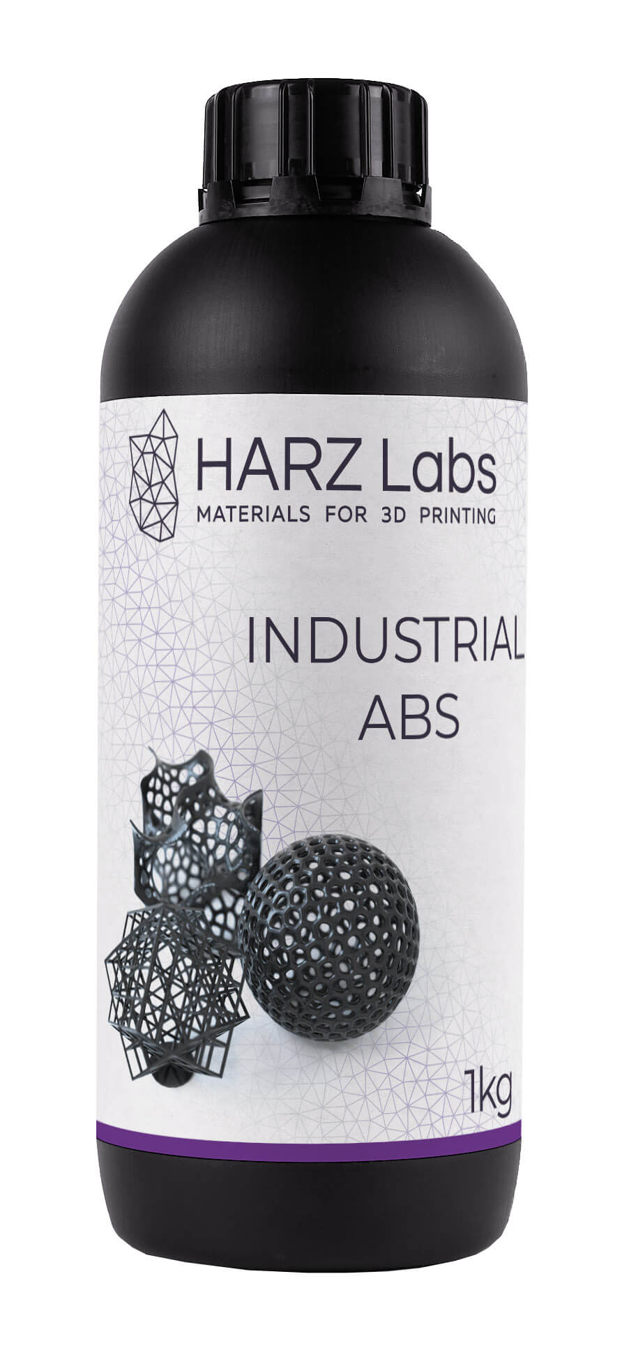 Фотополимер HARZ Labs Industrial ABS Black, 1 л