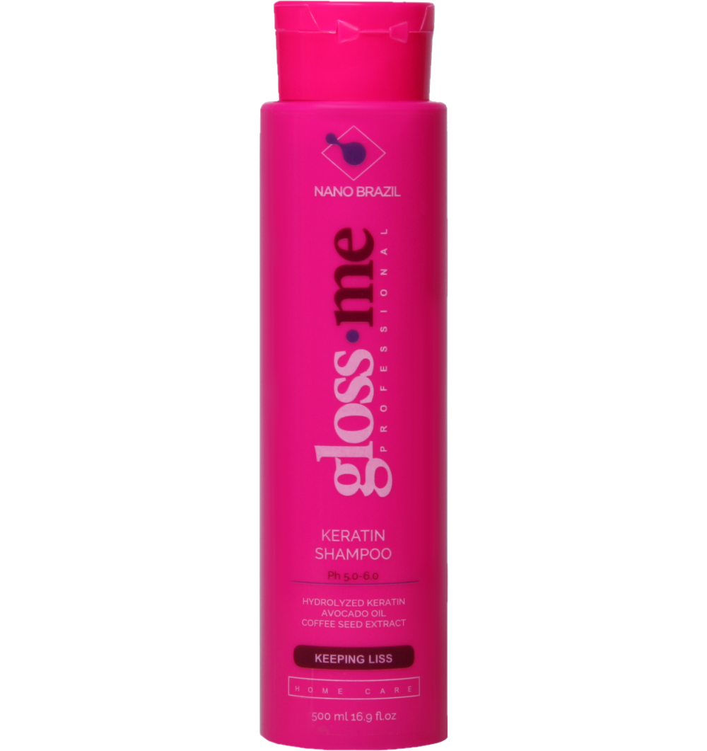 Шампунь Nano Brazil Gloss Me Keratin Shampoo Home Care 500 мл