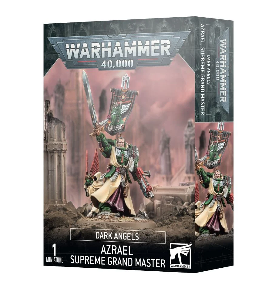 

Миниатюры для игры Games Workshop Dark Angels: Azrael, Supreme Grand Master, 44-18
