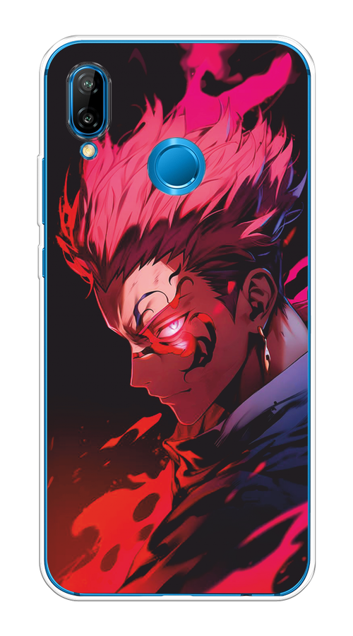 

Чехол Awog на Huawei P20 Lite/Nova 3E "Взгляд Сукуны", Розовый;красный;черный, 64450-1