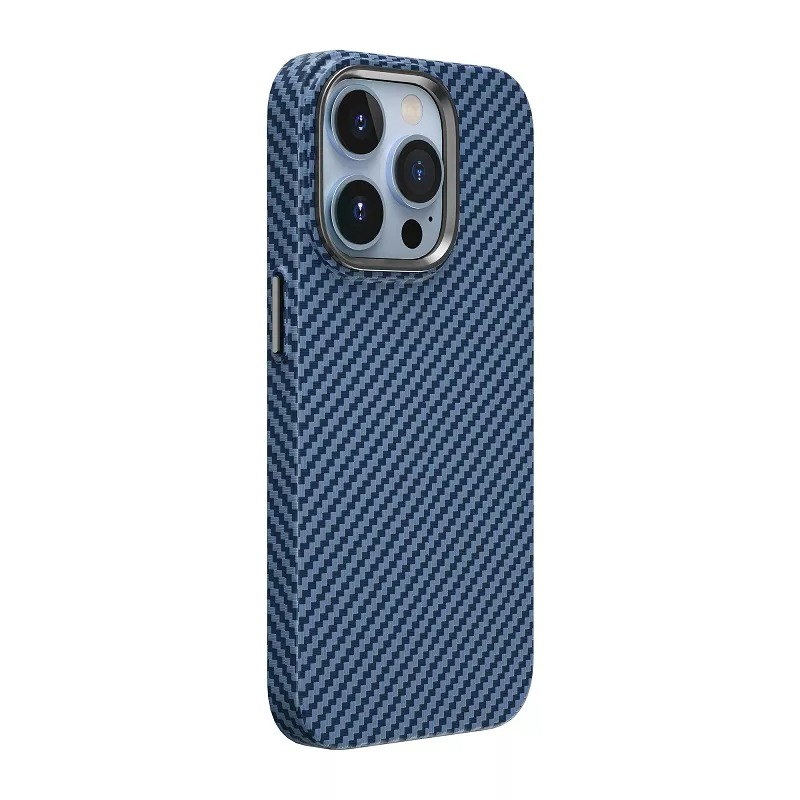 Чехол Wiwu Kevlar Magnetic Case for iPhone 14 Max67 Blue 900₽