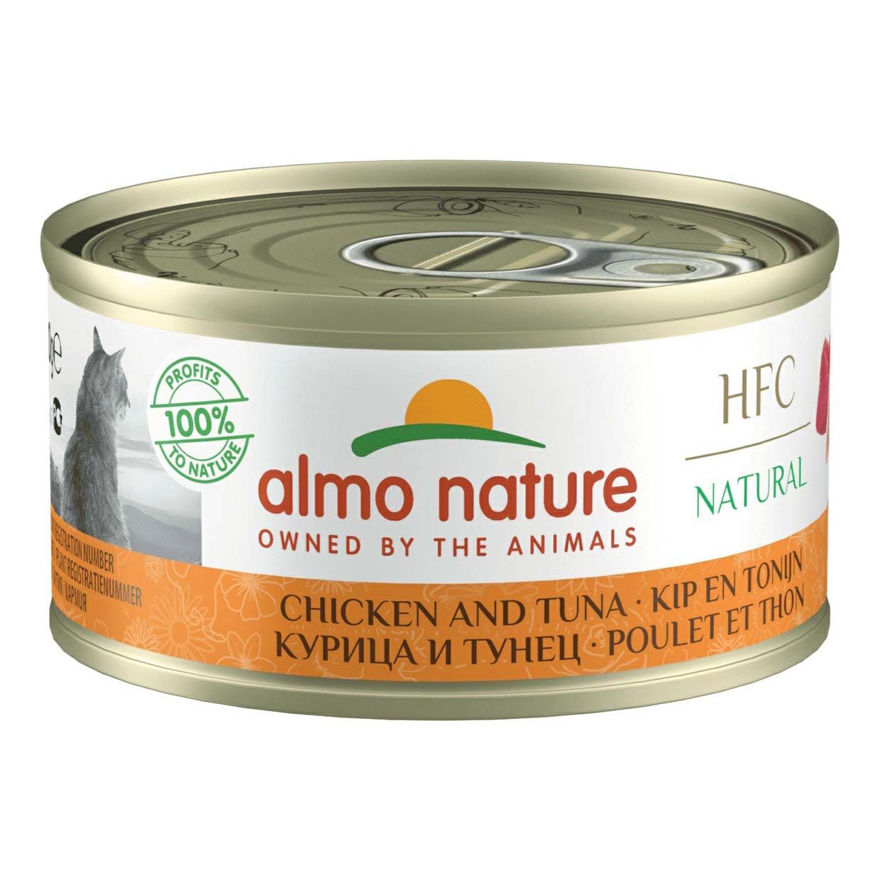 Влажный корм Almo Nature Legend с курицей и тунцом для кошек 70 г