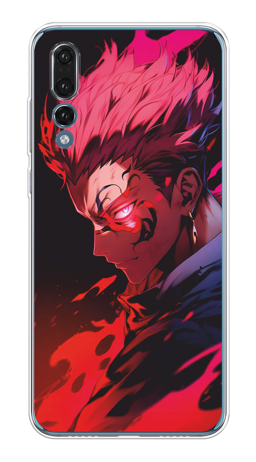 

Чехол Awog на Huawei P20 Pro "Взгляд Сукуны", Розовый;красный;черный, 65050-1