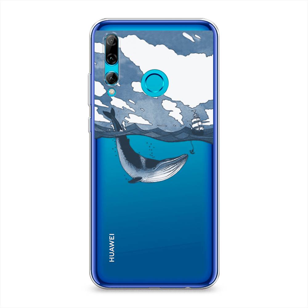 

Чехол на Honor 10i "Большой кит", Синий, 69250-1