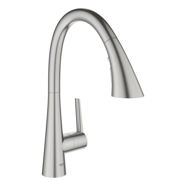 фото Смеситель для кухни grohe zedra new, суперсталь (32294dc2)