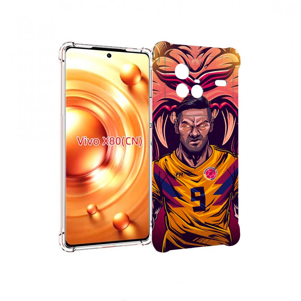 

Чехол Mypads Парень-Тигр-Красный Для Vivo X80, Прозрачный, Tocco