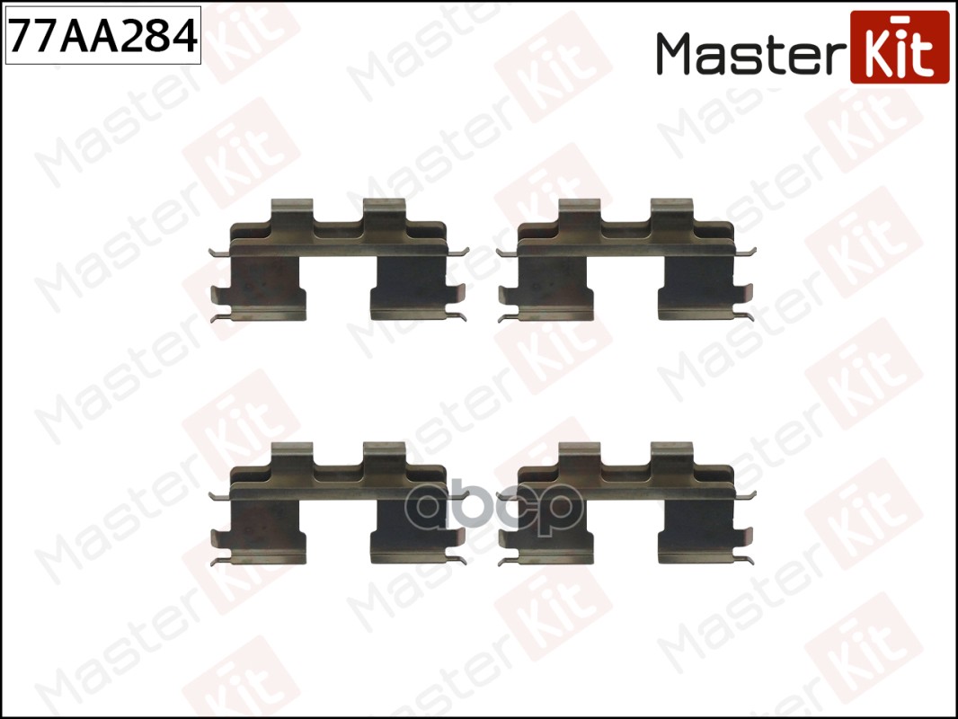 

Комплект Установочный Тормозных Колодок Hyundai Getz (Tb) 2002 - 2010 Masterkit 77, 77AA284
