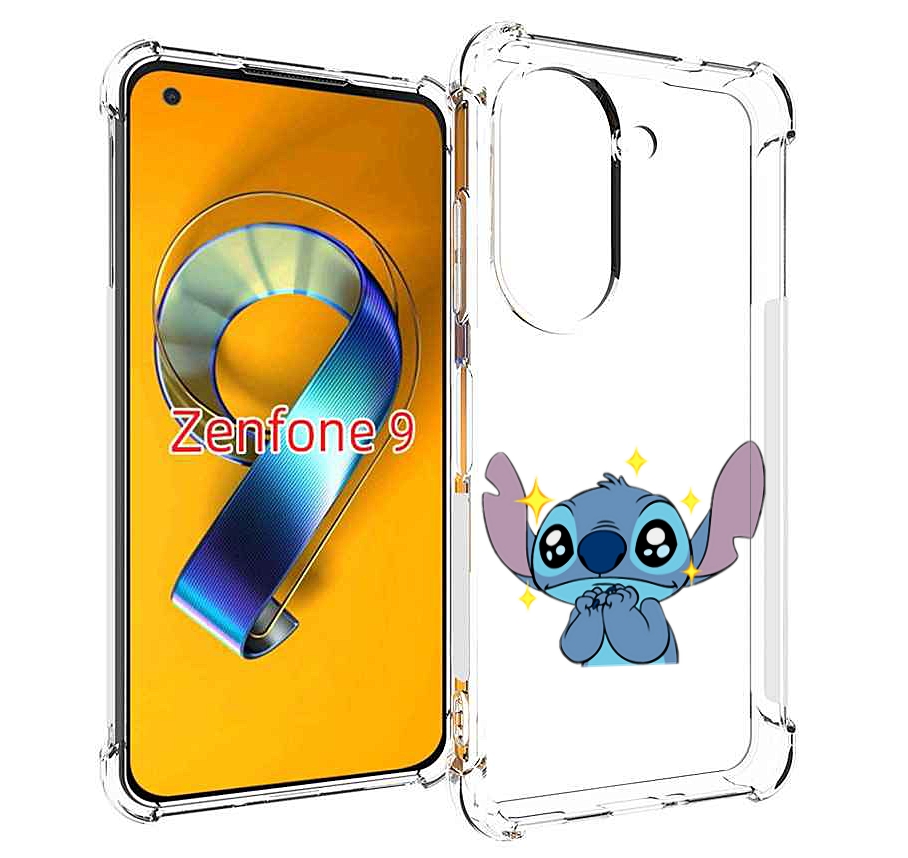 

Чехол MyPads милый-стич детский для Asus Zenfone 9 (AI2202), Прозрачный, Tocco