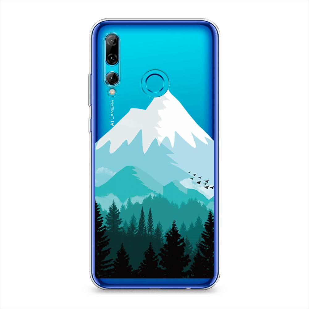 

Чехол на Honor 10i "Синяя снежная гора", Белый;голубой;бирюзовый, 69250-2