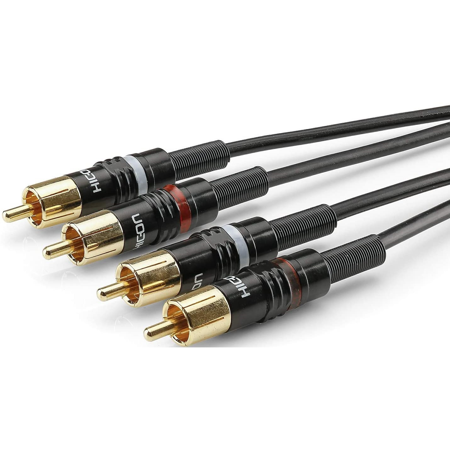 Кабель аудио 2xRCA - 2xRCA Sommer Cable HBP-C2-0090 0.9m