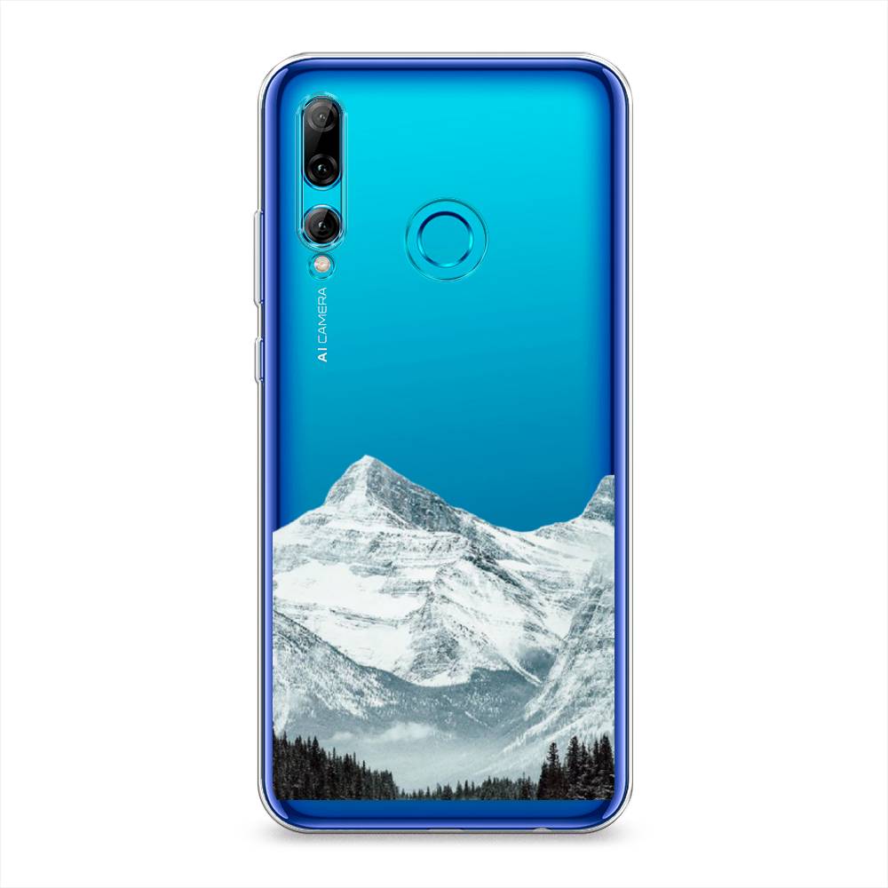 

Чехол на Honor 10i "Горы арт 1", Белый;зеленый, 69250-2