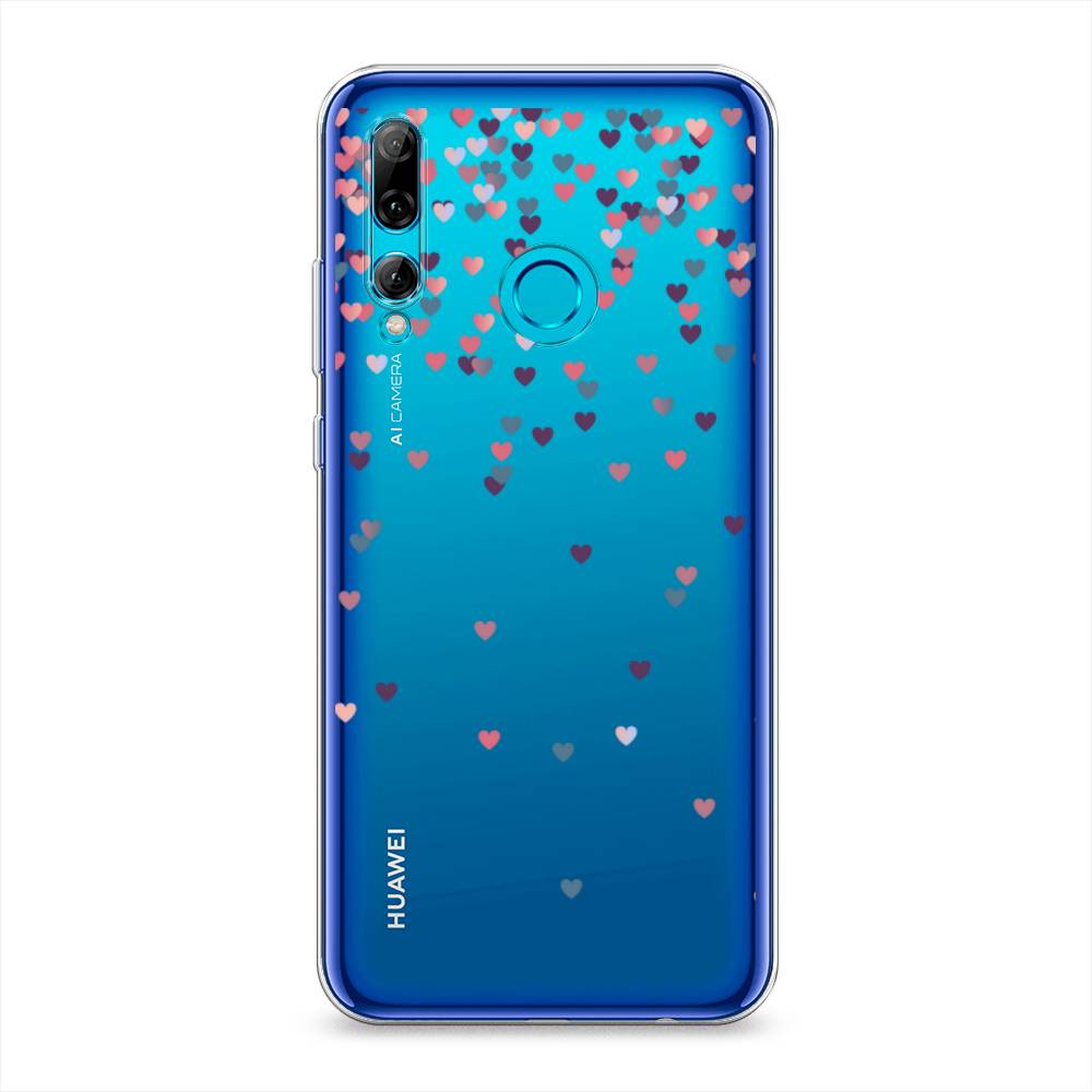

Чехол на Honor 10i "Посыпка сердечки", Розовый;фиолетовый, 69250-3