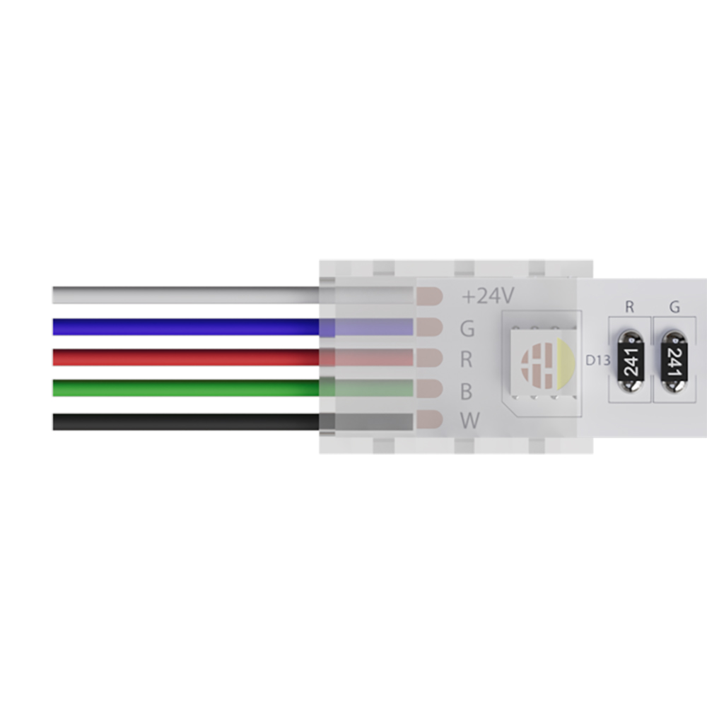 Коннектор для ввода питания Arte Lamp STRIP-ACCESSORIES A30-12-RGBW контроллер для светодиодной ленты rgbw 72вт 144вт 01121