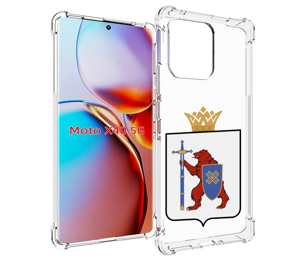 

Чехол MyPads герб-марии-эл-иошкар-ола для Motorola Moto X40, Прозрачный, Tocco