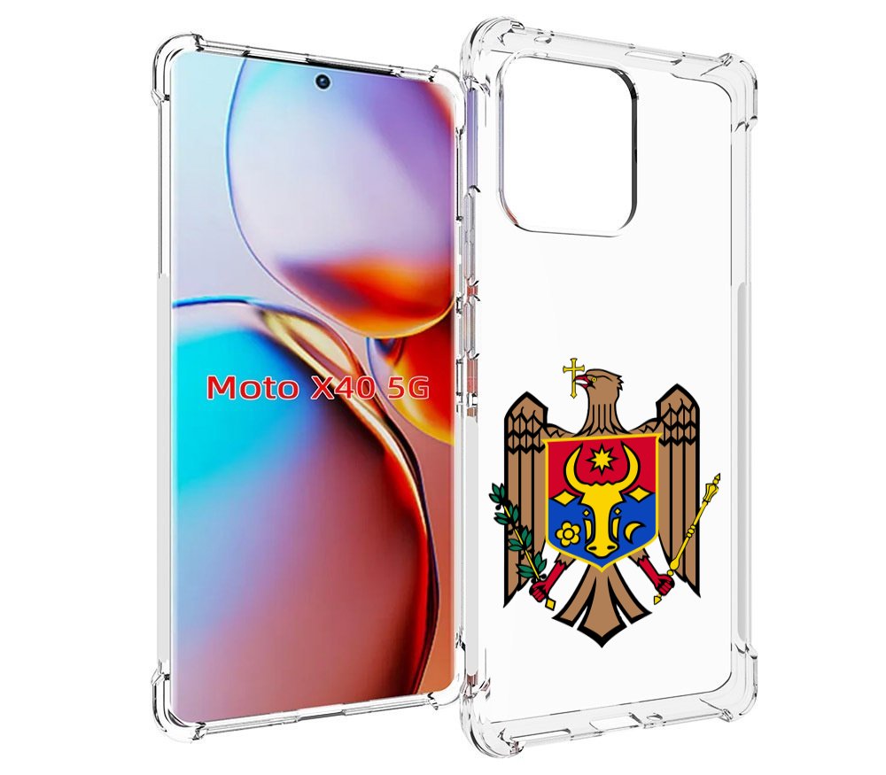 

Чехол MyPads герб-молдовы для Motorola Moto X40, Прозрачный, Tocco