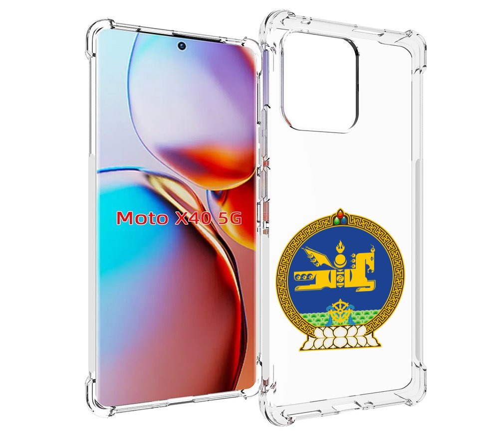 

Чехол MyPads герб-монголия для Motorola Moto X40, Прозрачный, Tocco