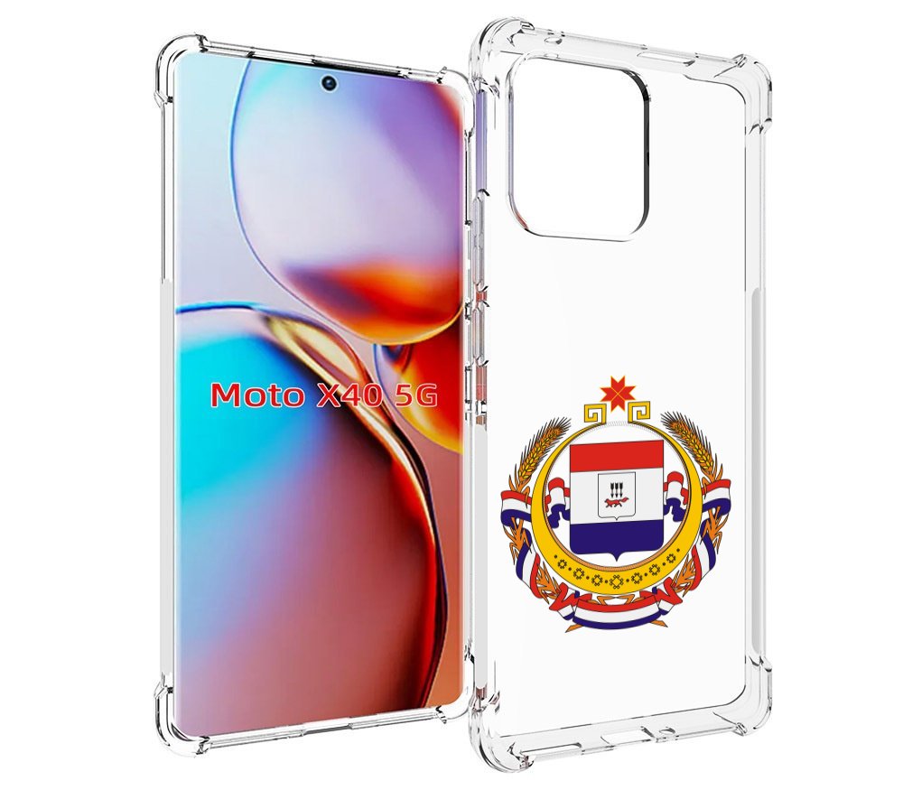 

Чехол MyPads герб-мордовия-саранск для Motorola Moto X40, Прозрачный, Tocco