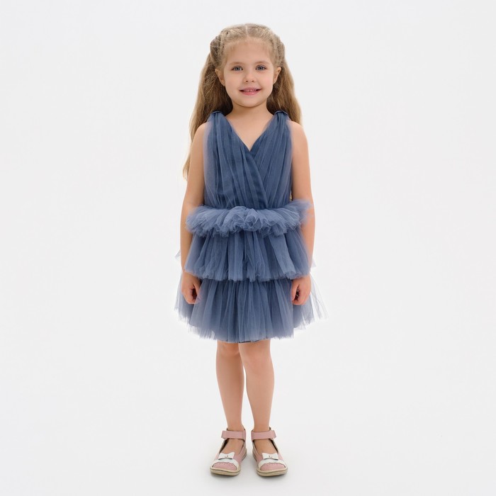 

Платье детское KAFTAN П00000560, синий, 110, 000730292