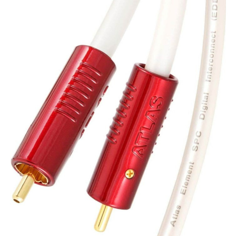 фото Кабель коаксиальный rca - rca atlas cables element achromatic rca s/pdif - 3.00m