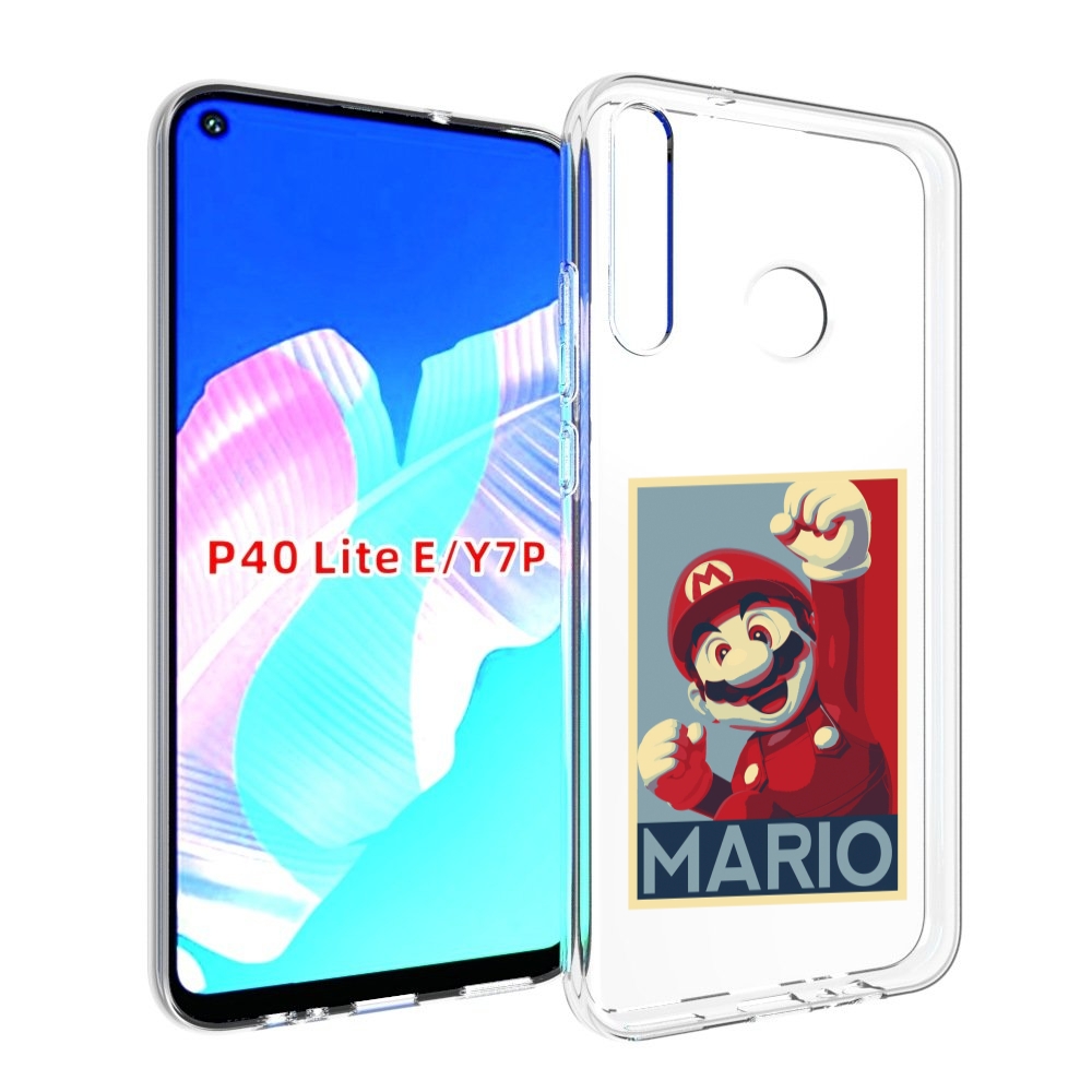 

Чехол бампер MyPads злой марио для Huawei P40 Lite E, Прозрачный, Tocco