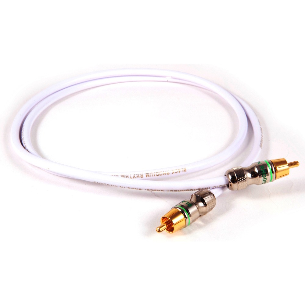 

Кабель коаксиальный RCA - RCA Black Rhodium Rhythm Digital RCA 1.0m, Rhythm Digital RCA 1.0m