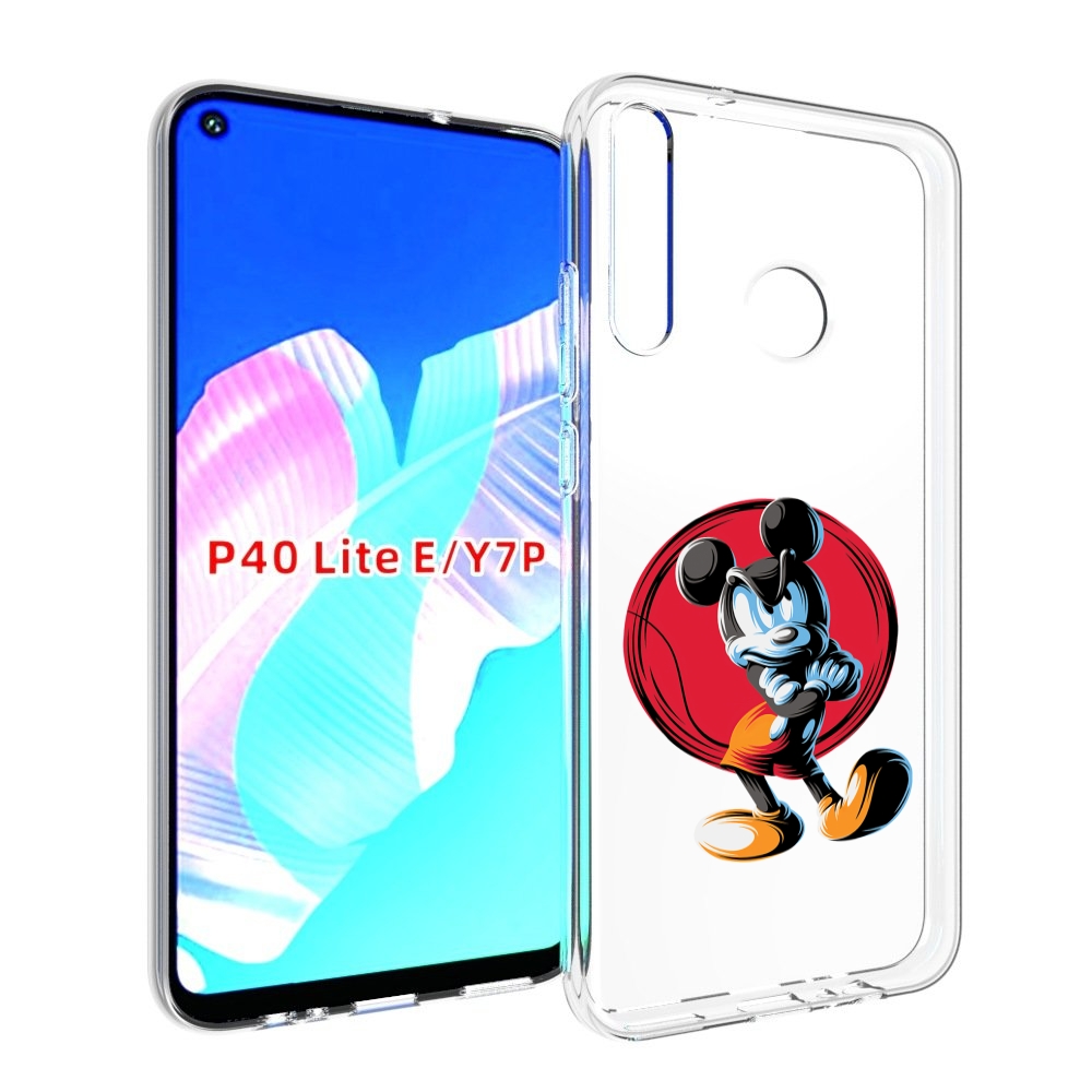 

Чехол бампер MyPads злой-микки для Huawei P40 Lite E, Прозрачный, Tocco