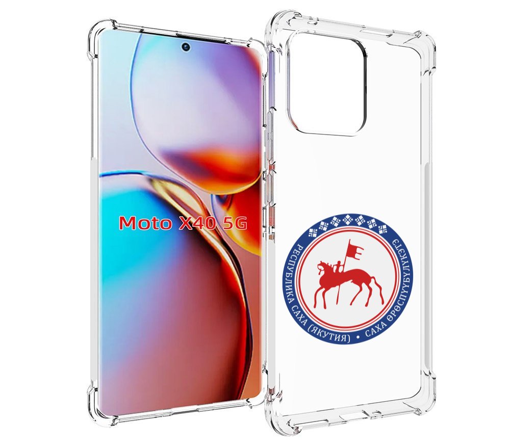 

Чехол MyPads герб-саха-якутия для Motorola Moto X40, Прозрачный, Tocco