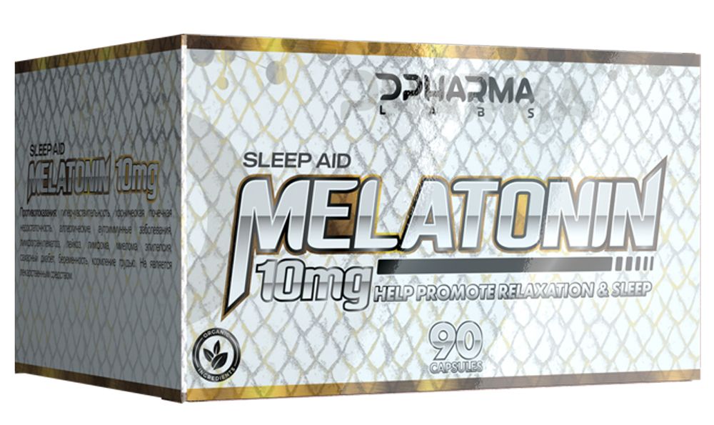 

Мелатонин DRAGON PHARMA Melatonin 10 мг (90 капсул)