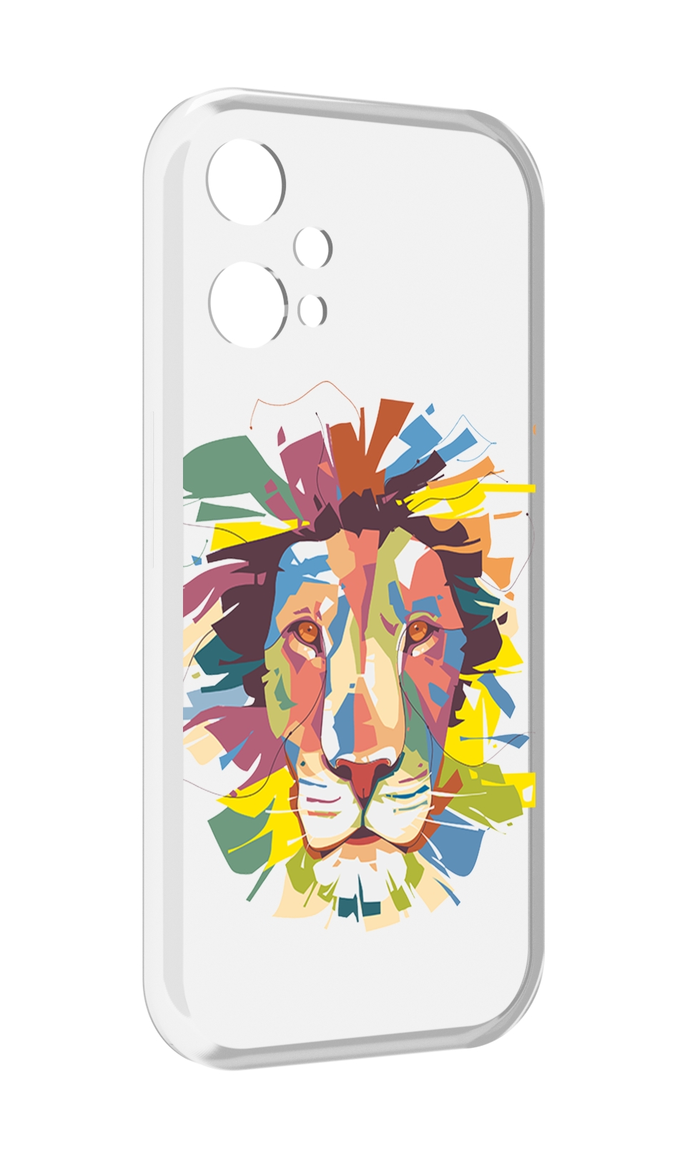 

Чехол MyPads разноцветный-лев детский для OnePlus Nord CE 2 Lite 5G, Прозрачный, Tocco