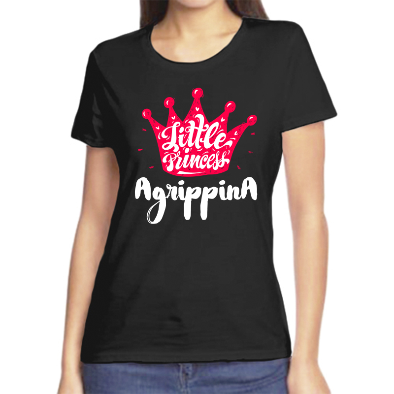 

Футболка женская черная 54 р-р little princess агриппина, Черный, fzh_little_princess_agrippina