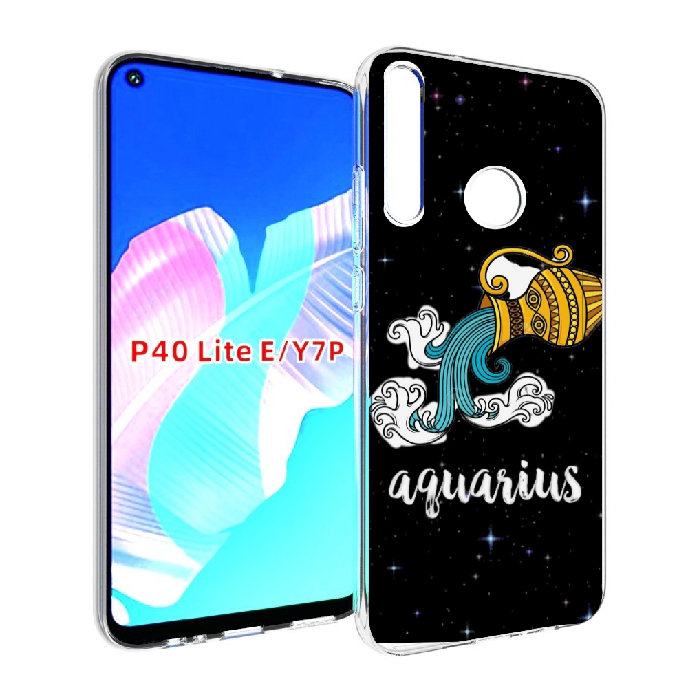 

Чехол бампер MyPads знак зодиака водолеи 2 для Huawei P40 Lite, Прозрачный, Tocco