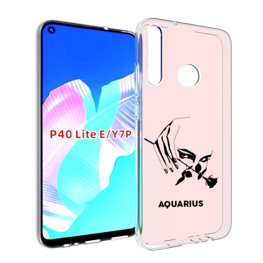 

Чехол бампер MyPads знак зодиака водолеи 3 для Huawei P40 Lite, Прозрачный, Tocco