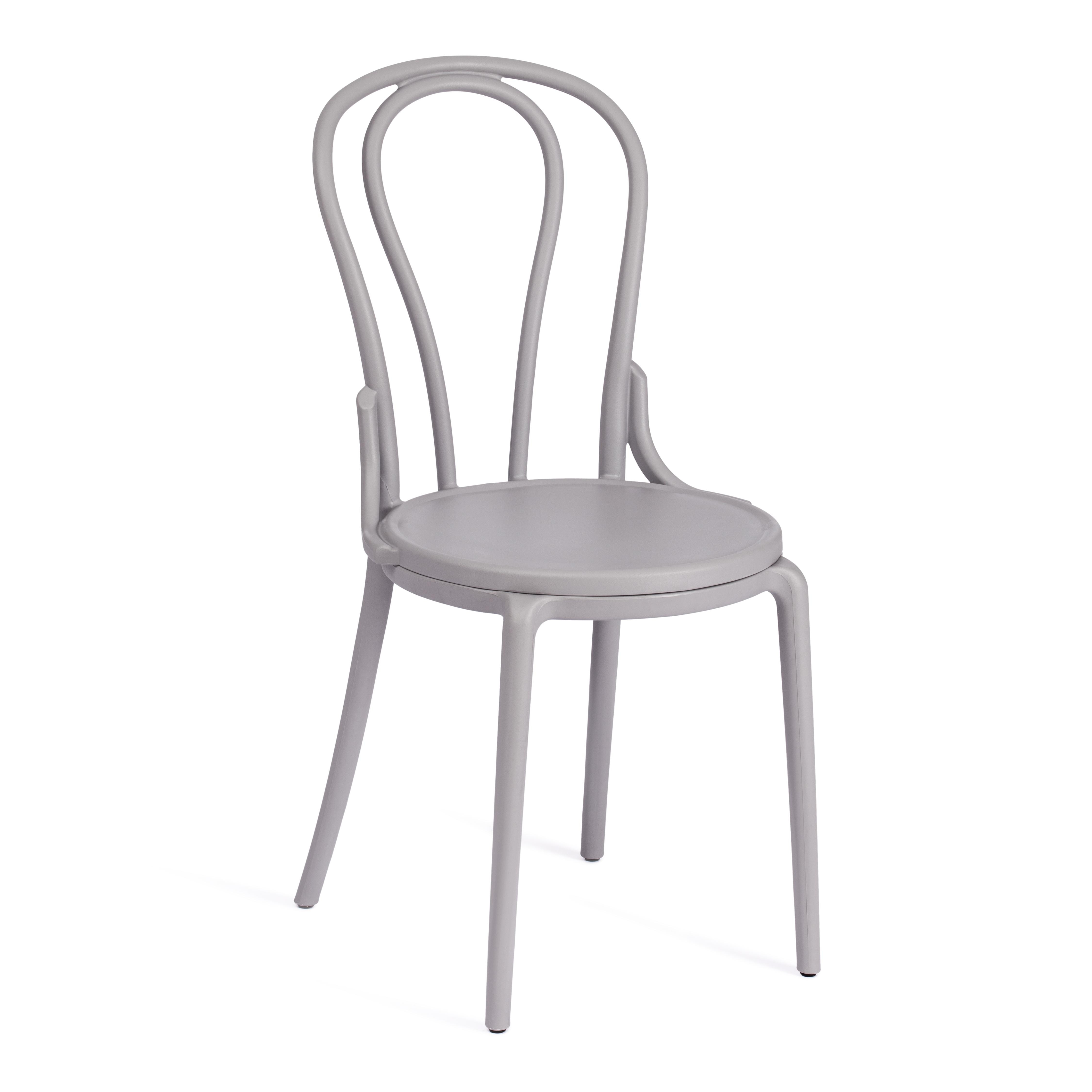 

Стул для кухни 4 шт пластиковый со спинкой садовый на балкон Tetchair THONET, THONET