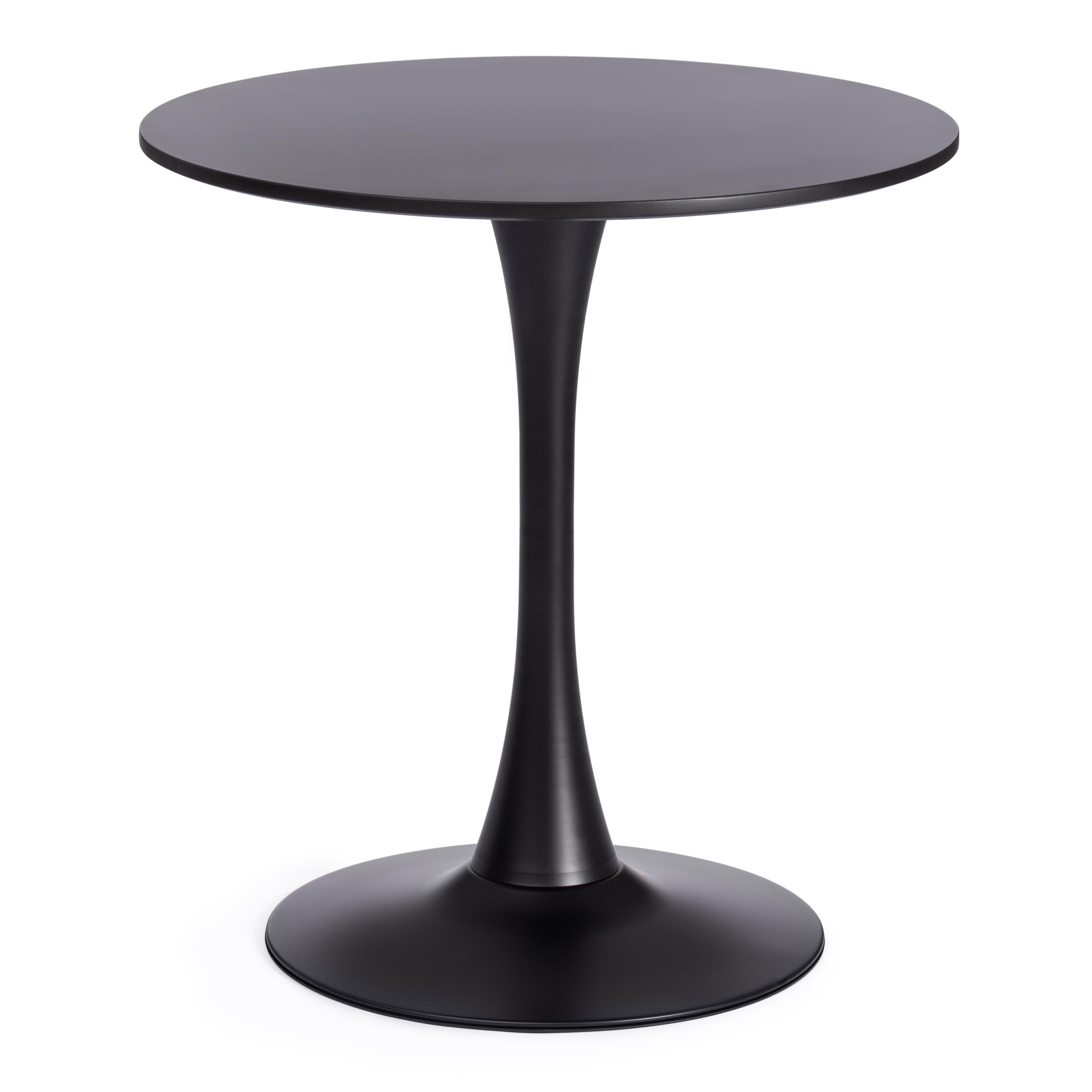 

Стол TULIP 70 (mod. 46) металл / МДФ, 70 x 70 x 75 см, Black (черный), 19705