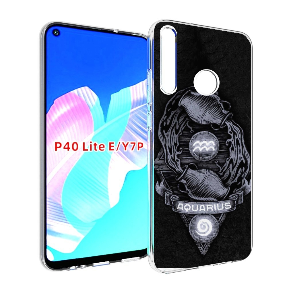 

Чехол бампер MyPads знак зодиака водолеи 6 для Huawei P40 Lite, Прозрачный, Tocco