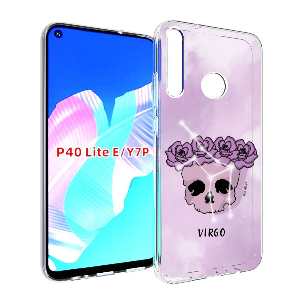 

Чехол бампер MyPads знак зодиака дева 2 для Huawei P40 Lite E, Прозрачный, Tocco