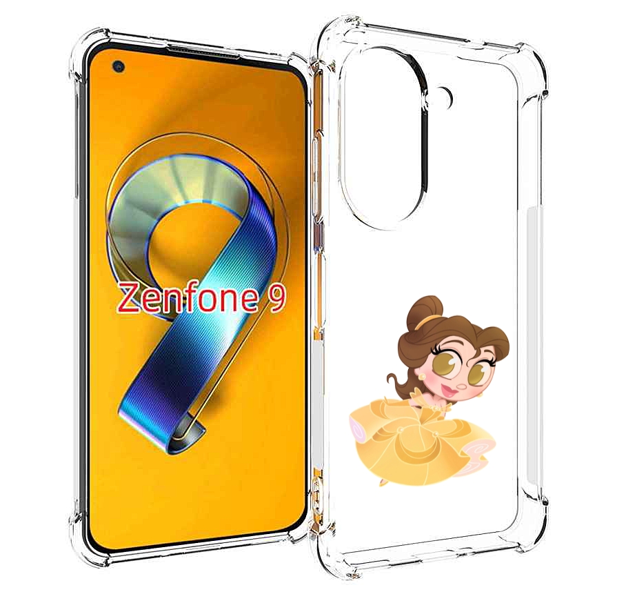 

Чехол MyPads мини-принцесса женский для Asus Zenfone 9 (AI2202), Прозрачный, Tocco