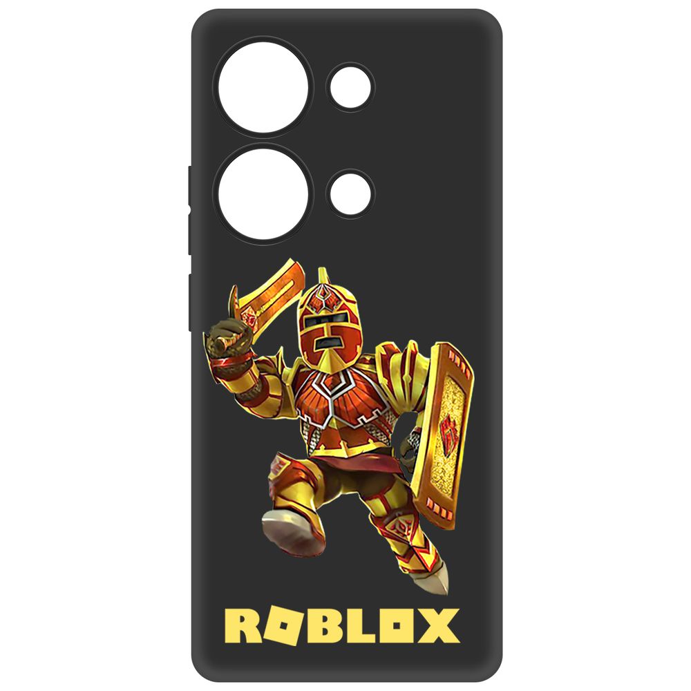 

Чехол-накладка Krutoff Soft Case Roblox-Рэдклифф для Poco M6 Pro 4G черный