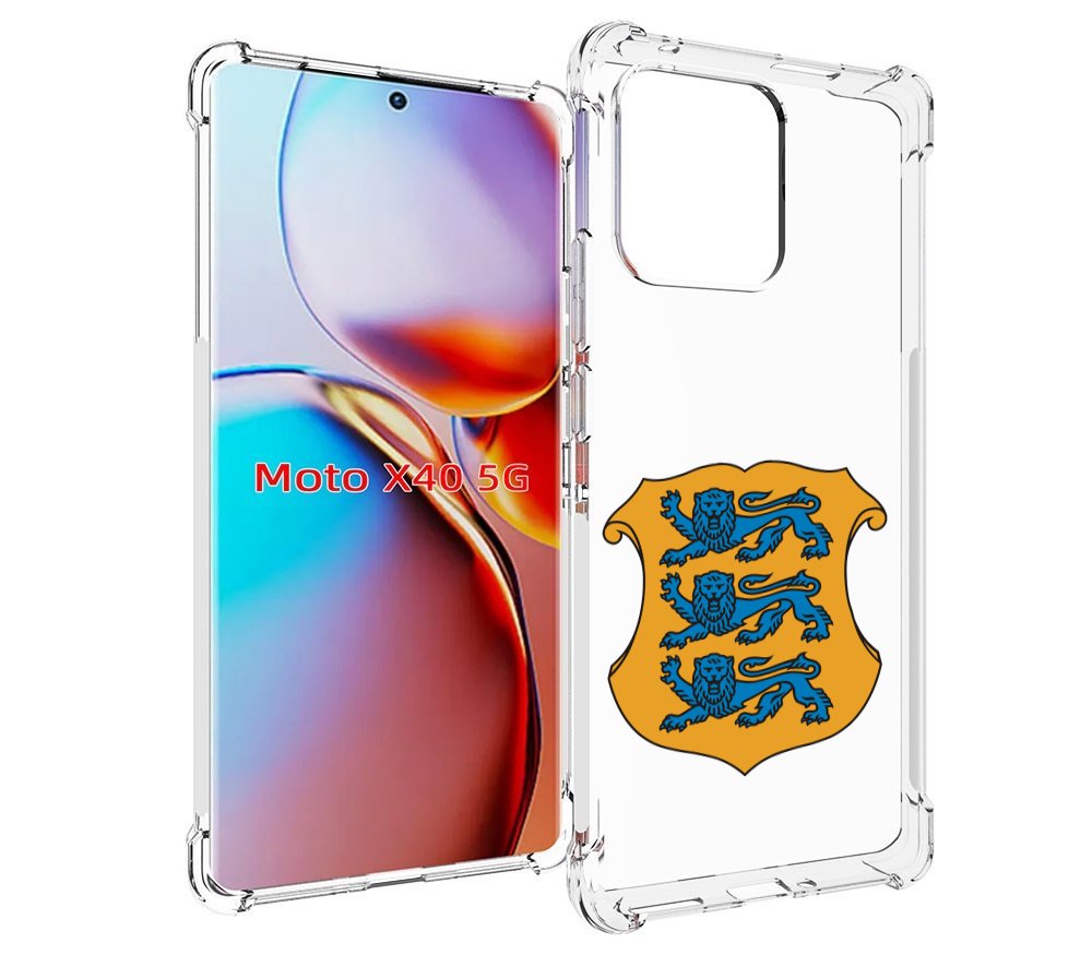 

Чехол MyPads герб-эстонии для Motorola Moto X40, Прозрачный, Tocco