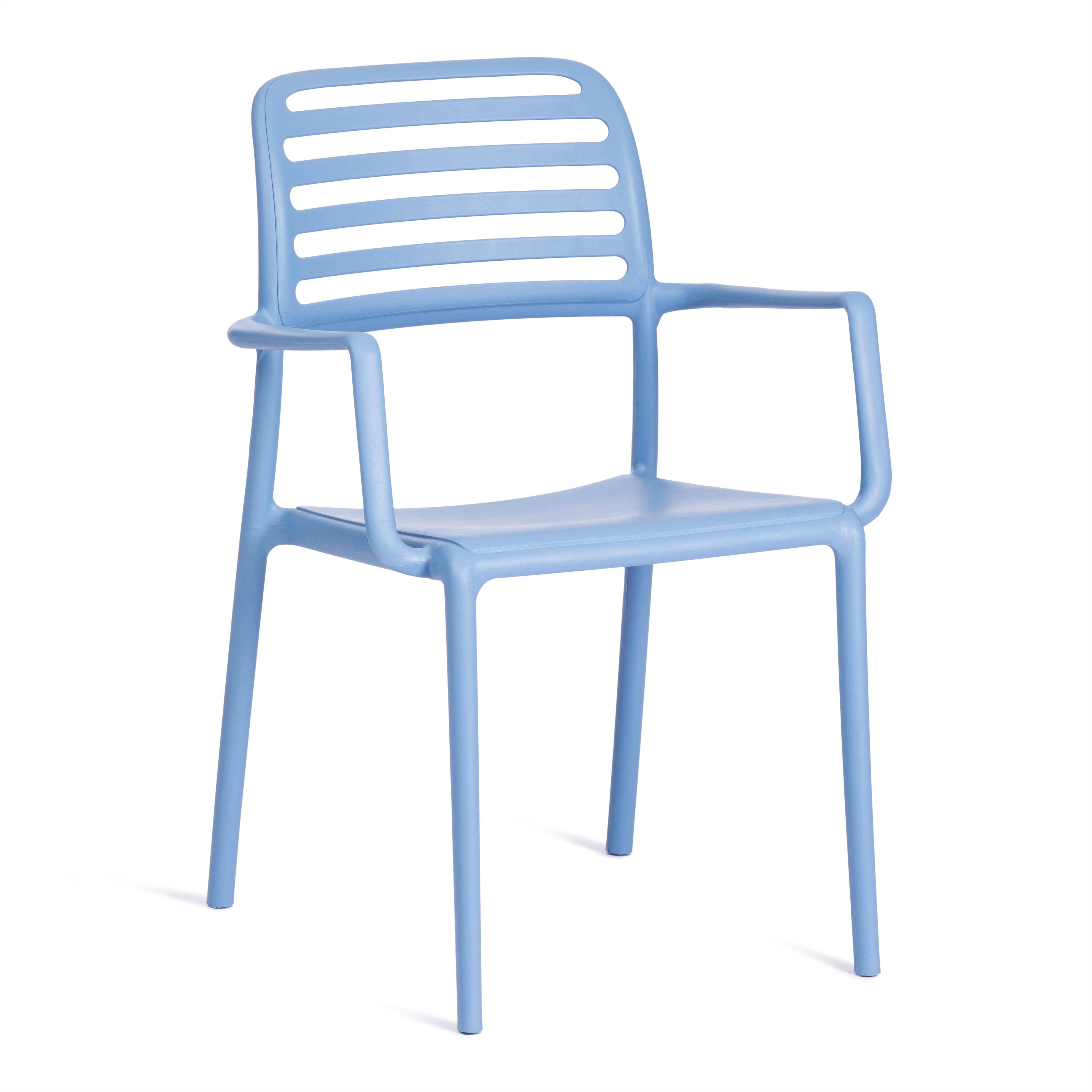 фото Стул valutto (mod. 54) пластик, 58 х 57 х 86 см , pale blue (бледно-голубой) 33780 4 шт tetchair