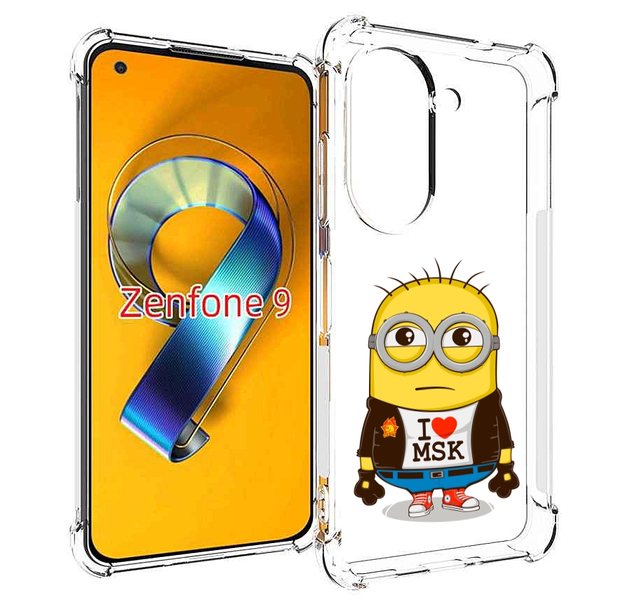 

Чехол MyPads миньон-я-люблю-Мск для Asus Zenfone 9 (AI2202), Прозрачный, Tocco